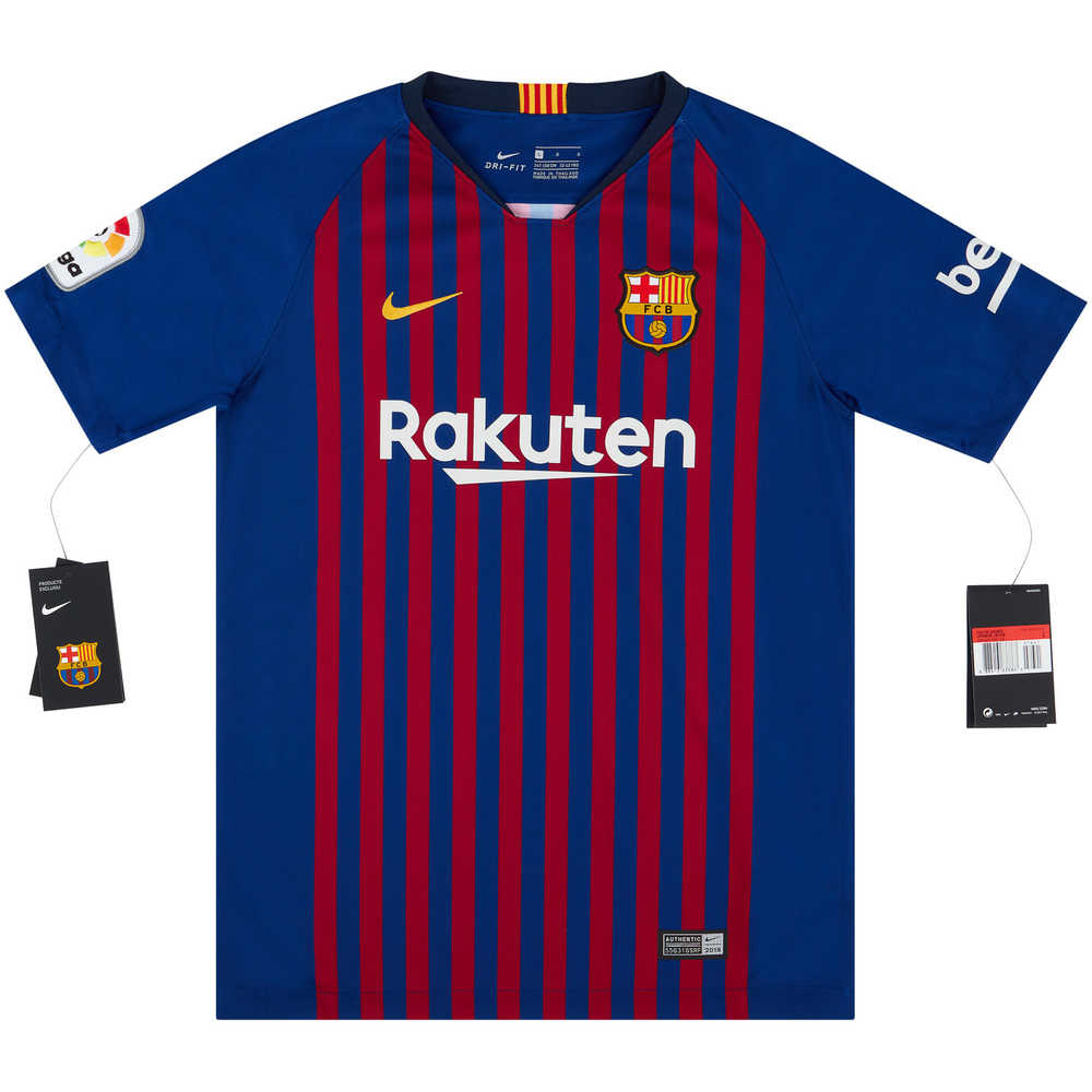 2018-19 Barcelona Home Shirt *w/Tags* KIDS