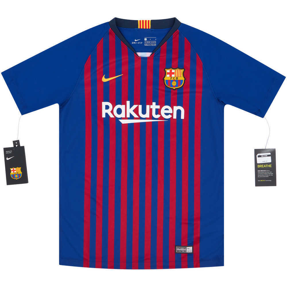 2018-19 Barcelona Home Shirt *w/Tags* KIDS