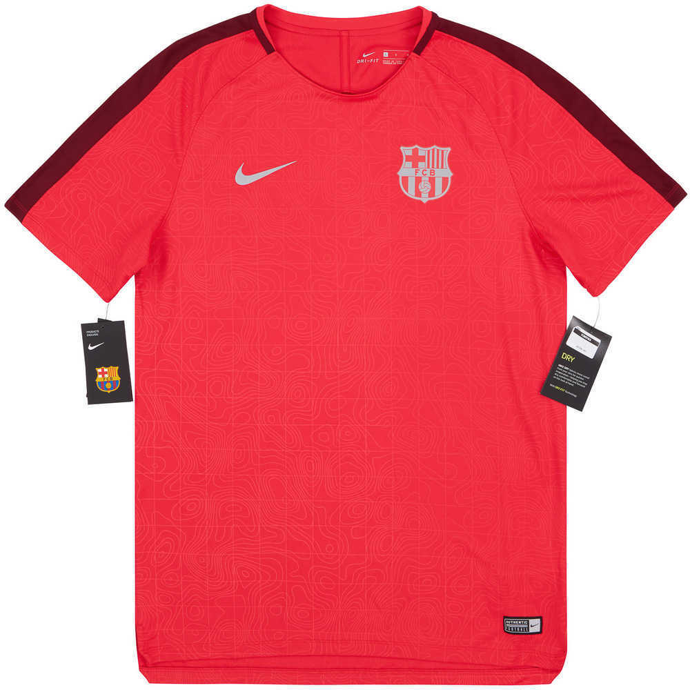 2018-19 Barcelona Nike Pre-Match Training Shirt *w/Tags*