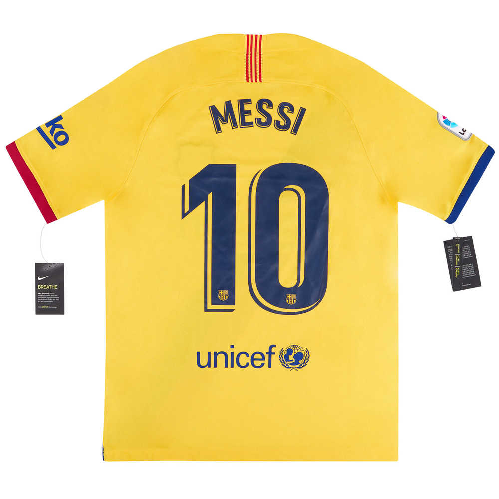 2019-20 Barcelona Away Shirt Messi #10 *w/Tags* S