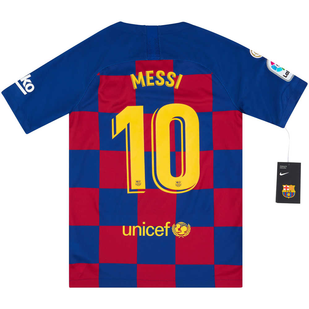 2019-20 Barcelona Home Shirt Messi #10 *w/Tags* KIDS