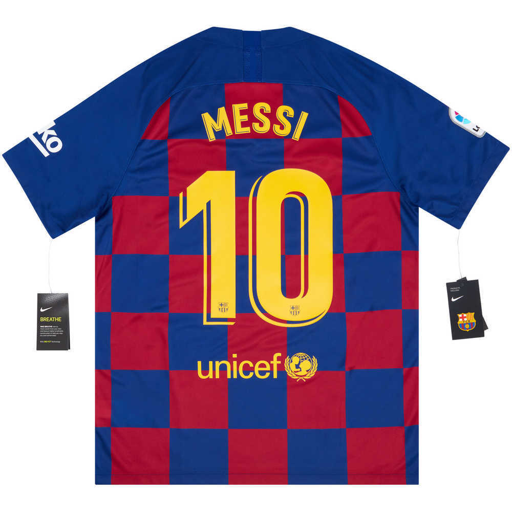 2019-20 Barcelona Home Shirt Messi #10 *w/Tags* M