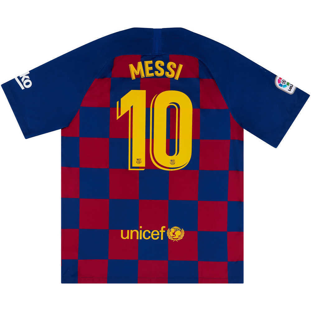 2019-20 Barcelona Home Shirt Messi #10 (Excellent) M