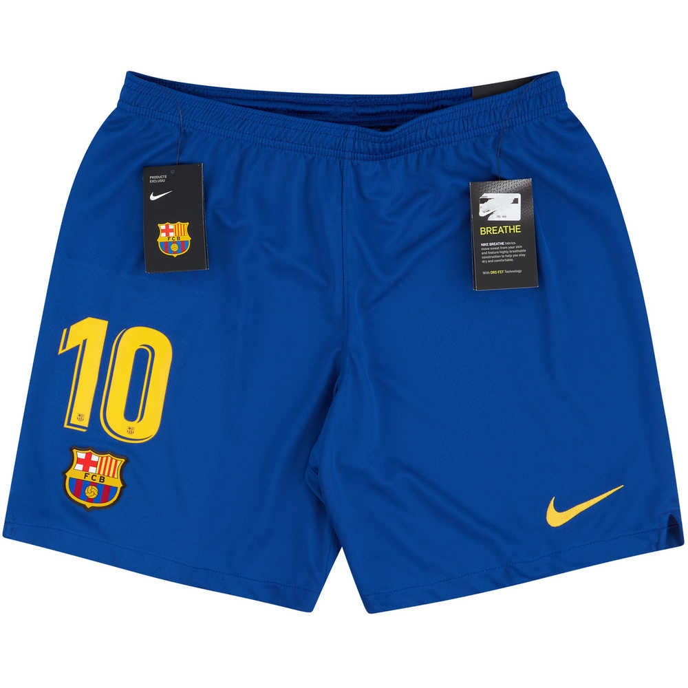 2019-20 Barcelona Home Shorts #10 (Messi) *w/Tags*