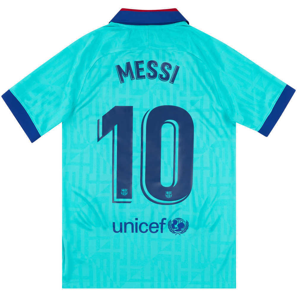 2019-20 Barcelona Third Shirt Messi #10 (Excellent) S
