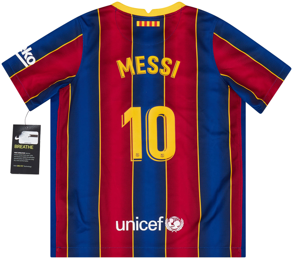 2020-21 Barcelona Home Full Kit Messi #10 *BNIB* Little Kids