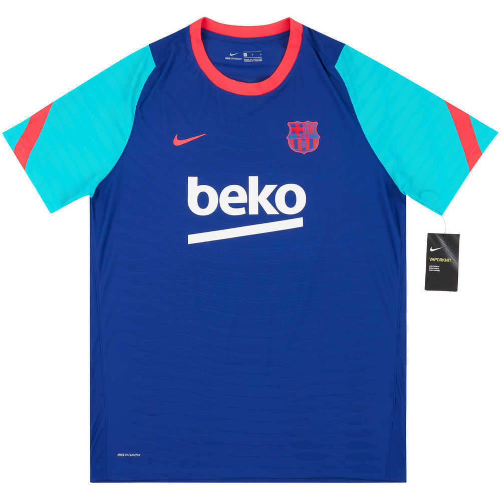 2020-21 Barcelona Player Issue Vaporknit Training Shirt *BNIB*