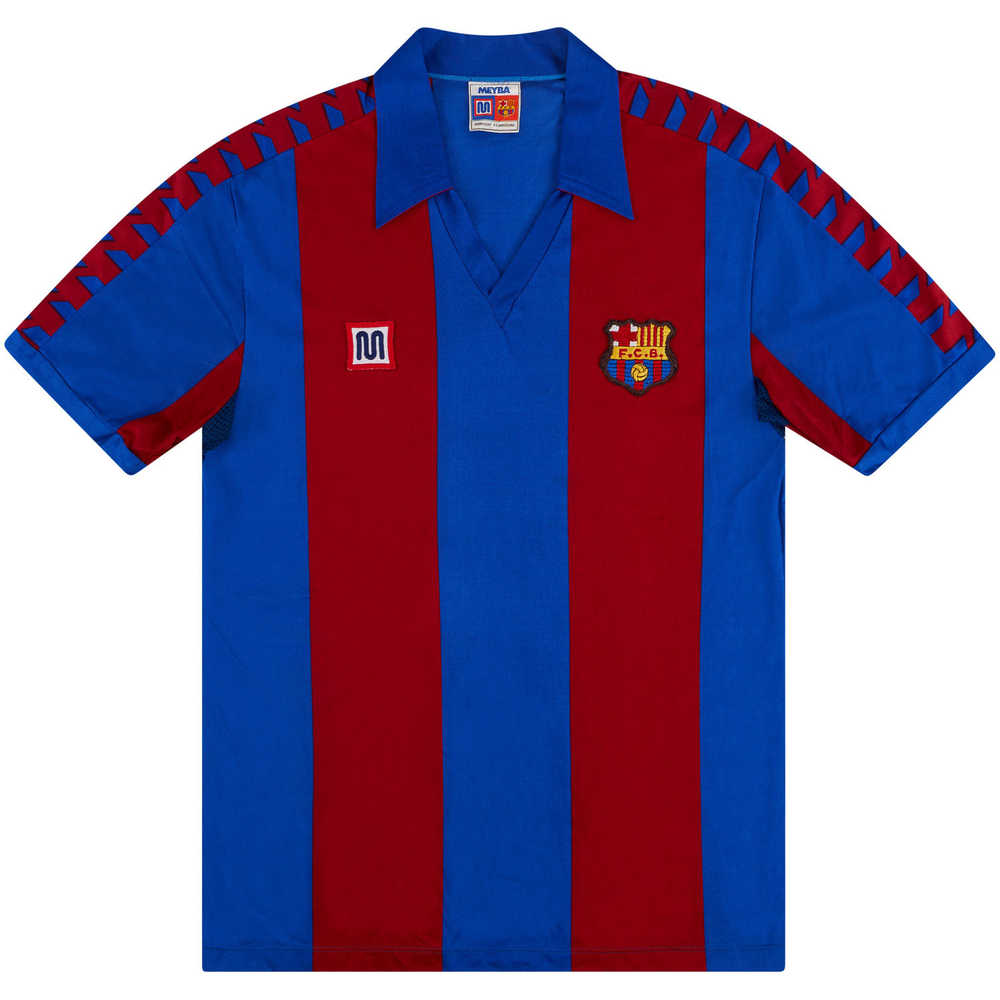 1984-89 Barcelona Home Shirt (Excellent) M