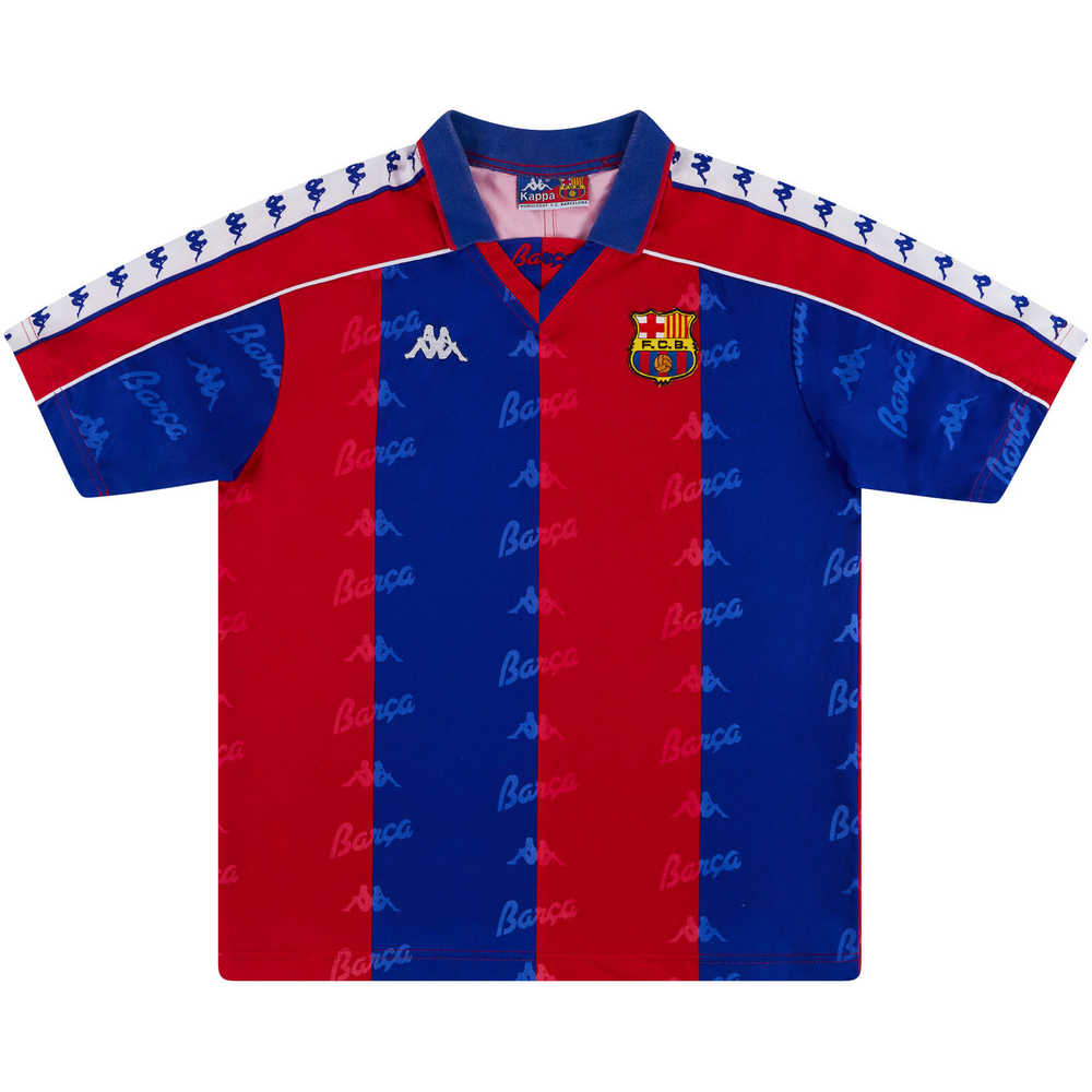 1992-95 Barcelona Home Shirt (Very Good) XL