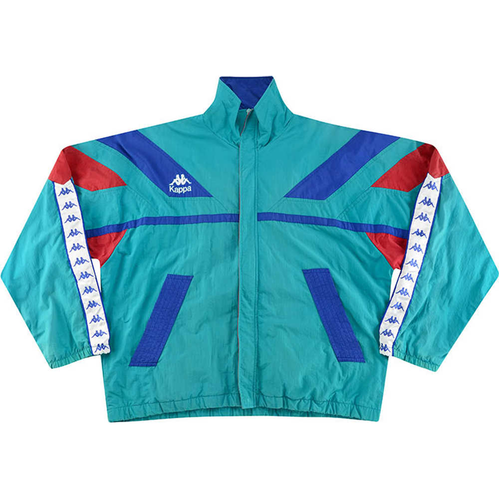 1992-95 Barcelona Kappa Track Jacket (Very Good) XL