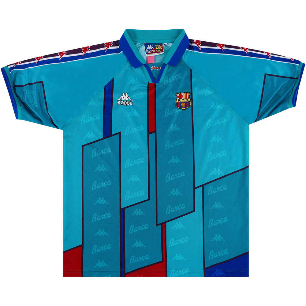 1995-97 Barcelona Away Shirt (Very Good) M
