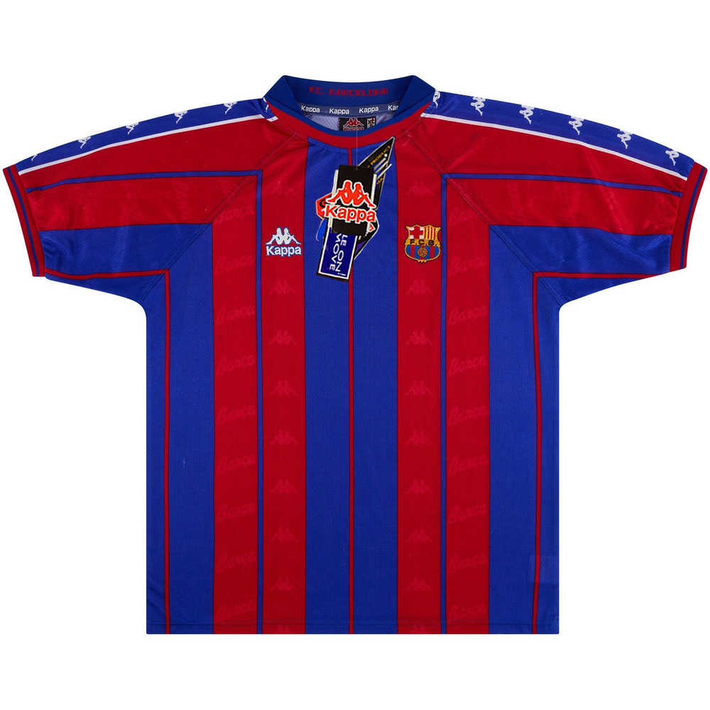 1997-98 Barcelona Home Shirt *w/Tags* XL