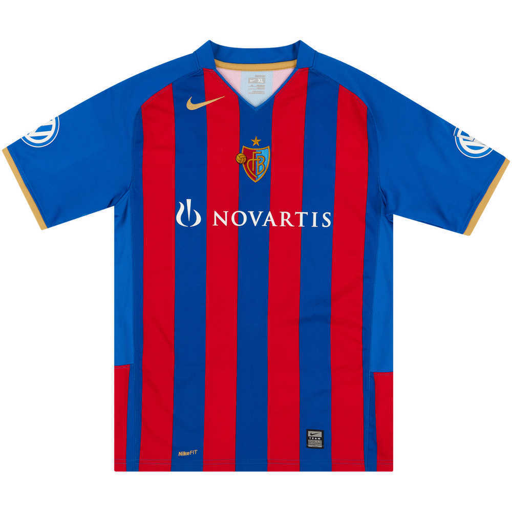 2009-10 FC Basel Home Shirt (Excellent) XL.Boys