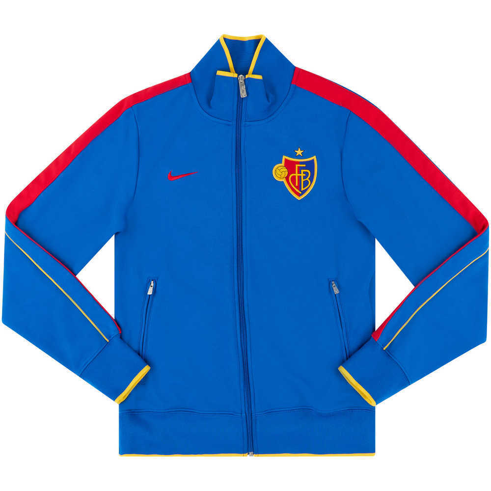 2011-12 FC Basel Nike Track Jacket (Excellent) S