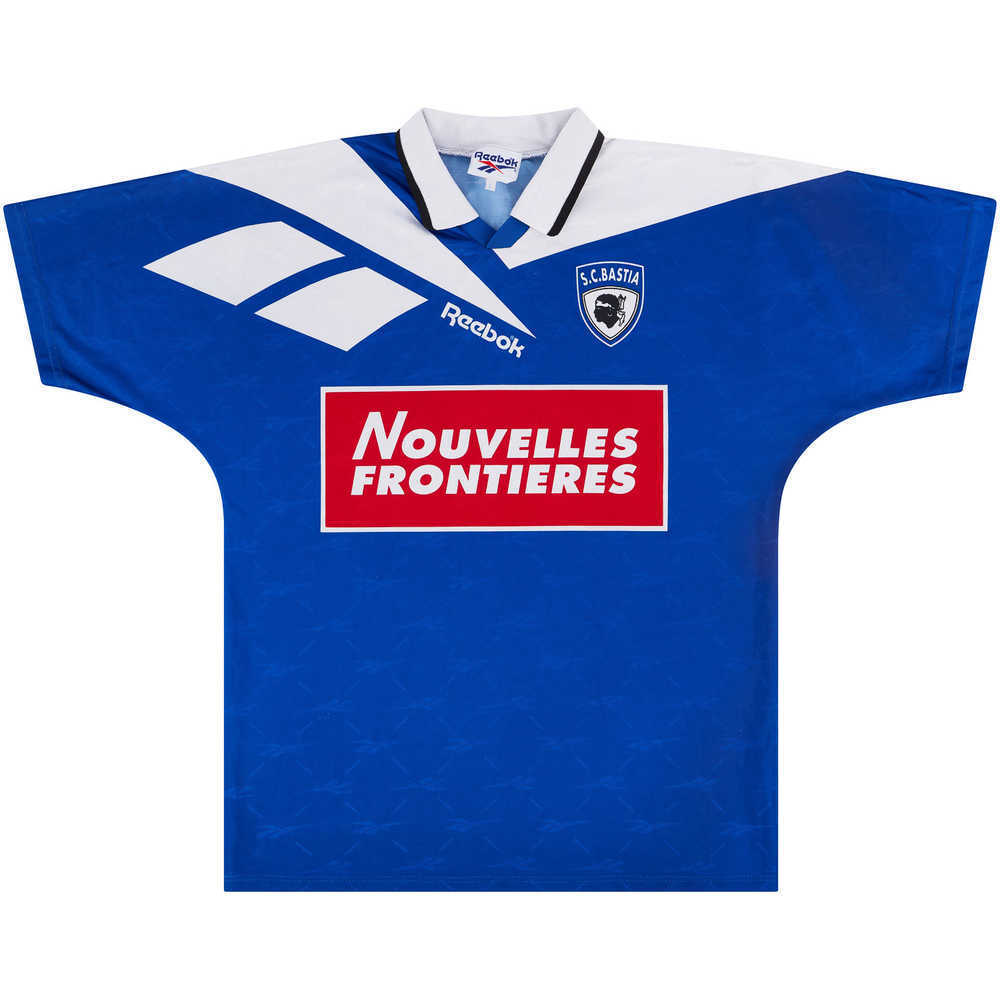 1995-96 Bastia Home Shirt (Excellent) L