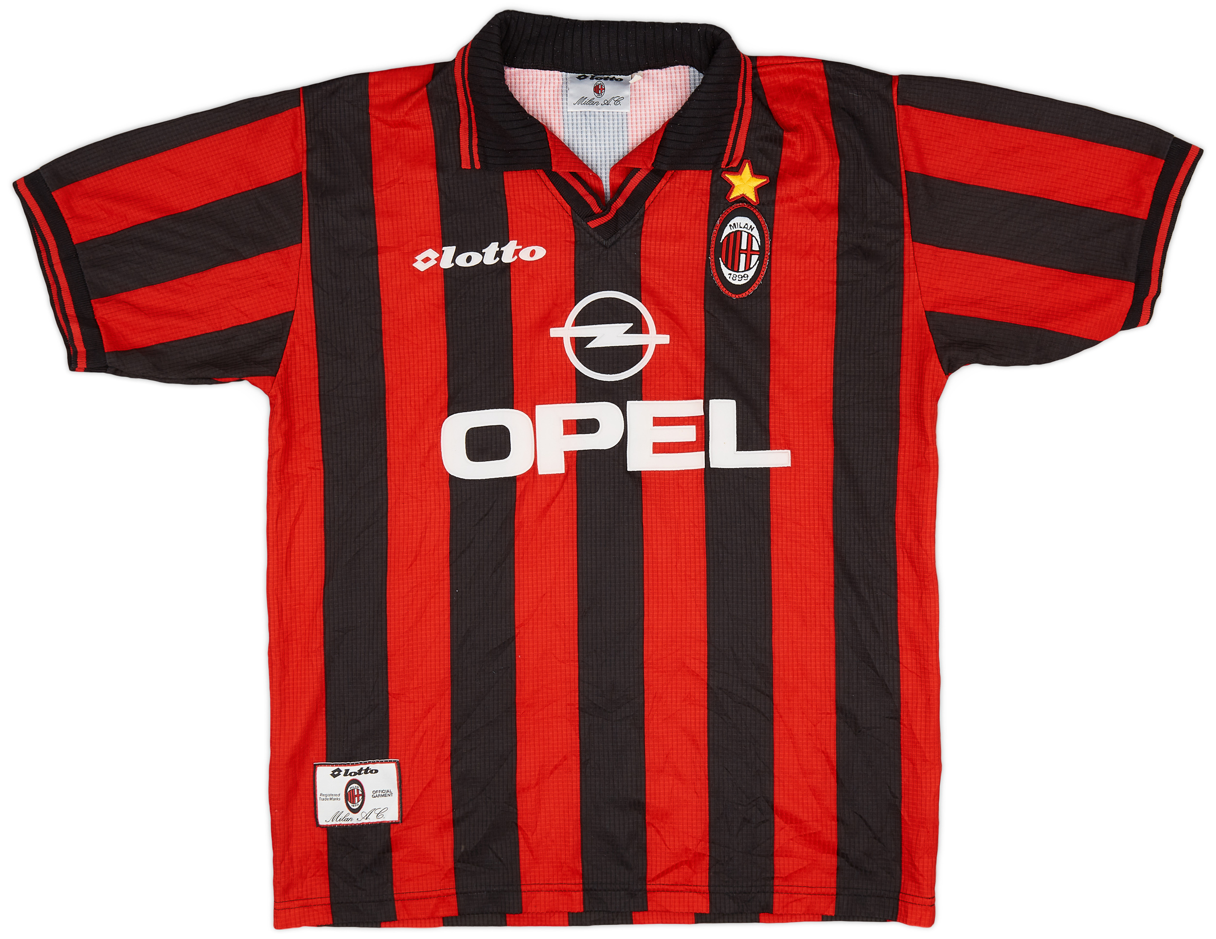 1997-98 AC Milan Home Shirt - 9/10 - ()
