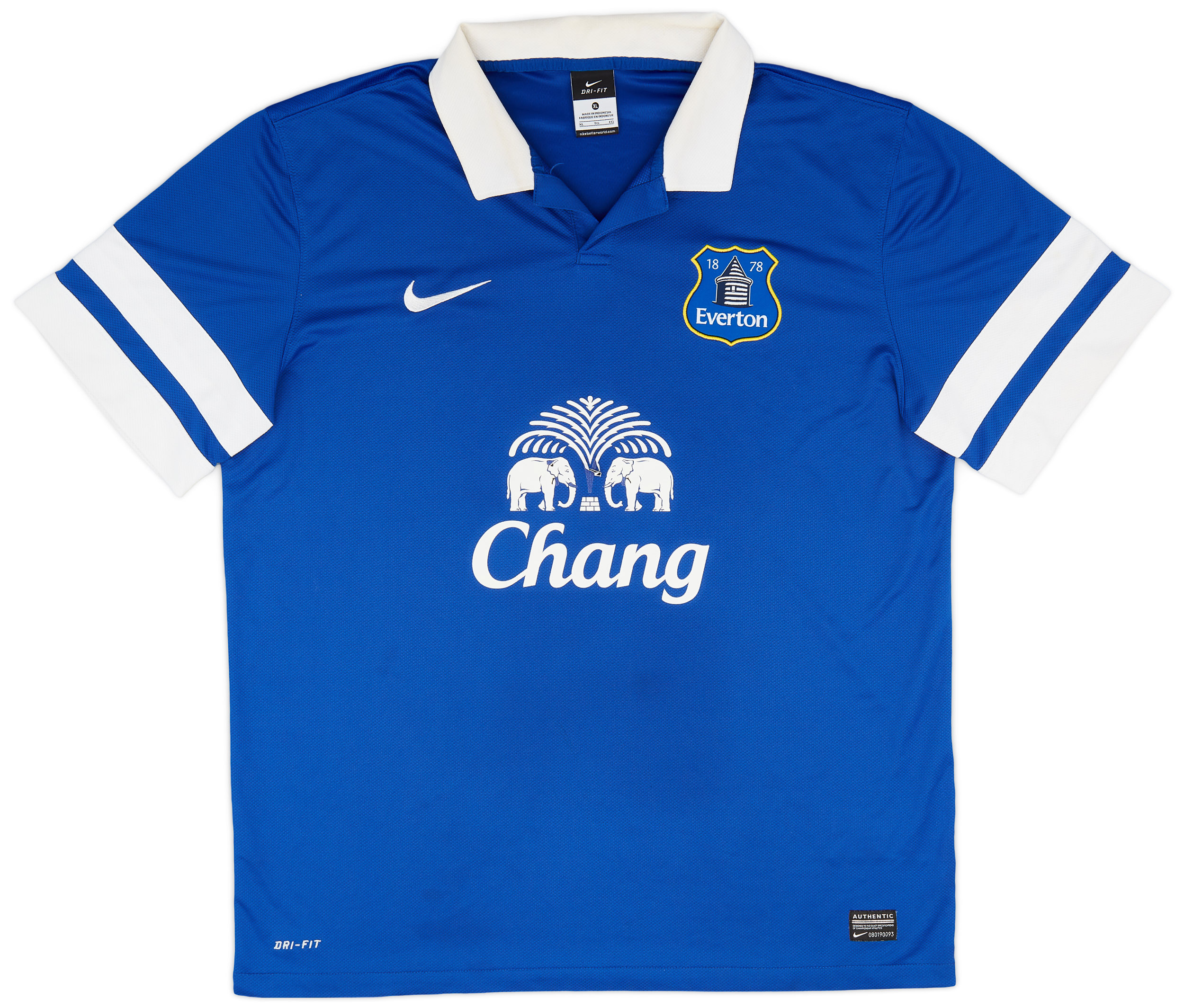 2013-14 Everton Home Shirt - 6/10 - ()