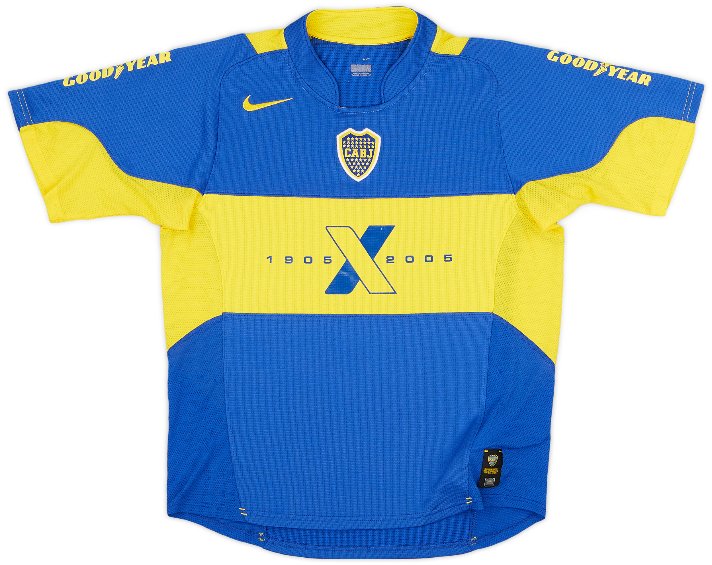 2005-06 Boca Juniors Centenary Home Shirt - 8/10 - ()