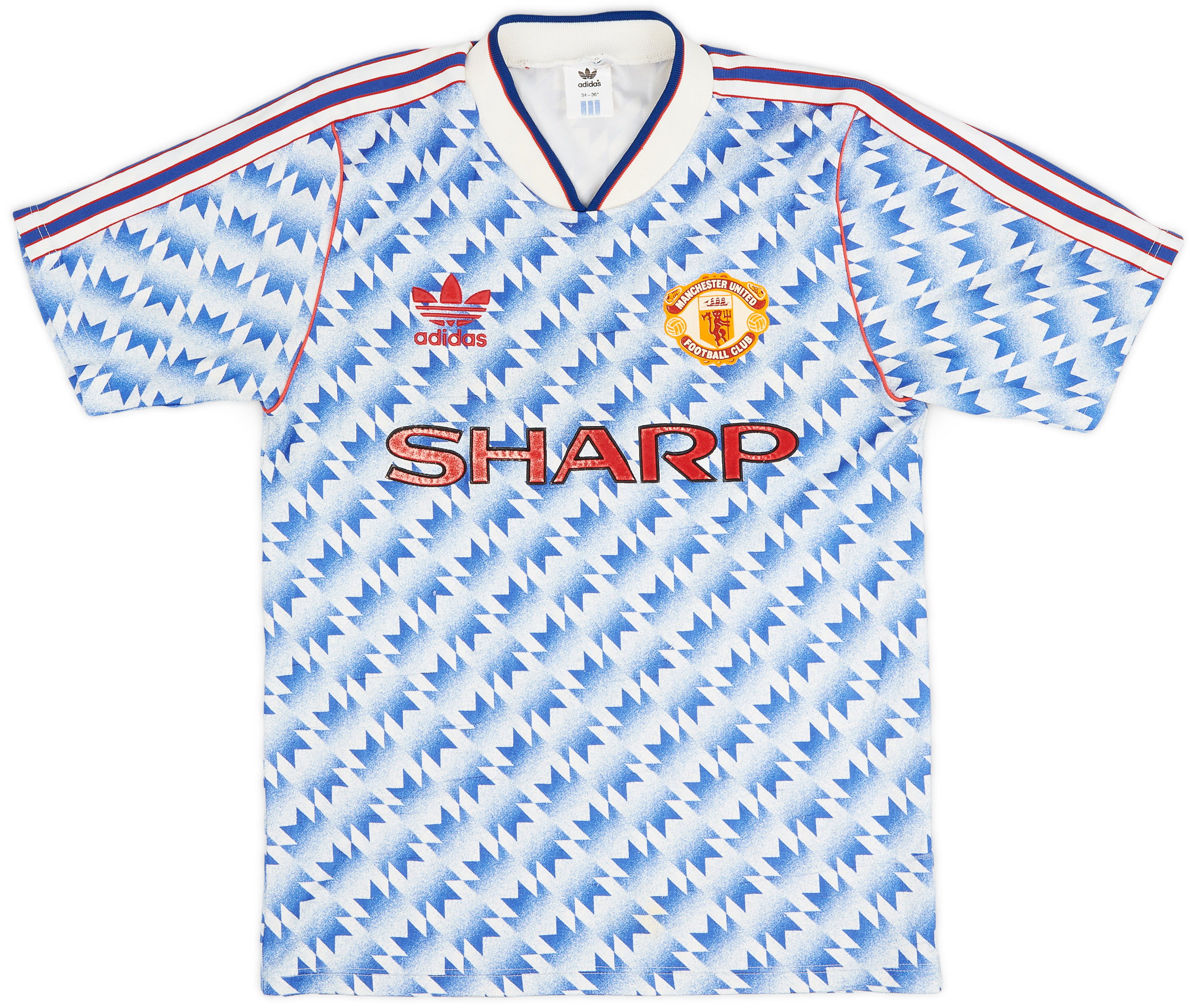 1990-92 Manchester United Away Shirt - 7/10 - ()