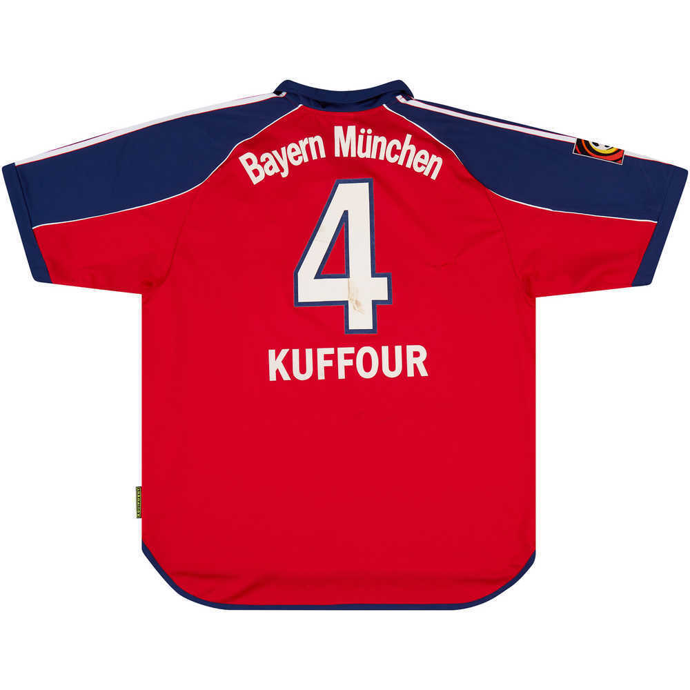 1999-01 Bayern Munich Match Issue Home Shirt Kuffour #4