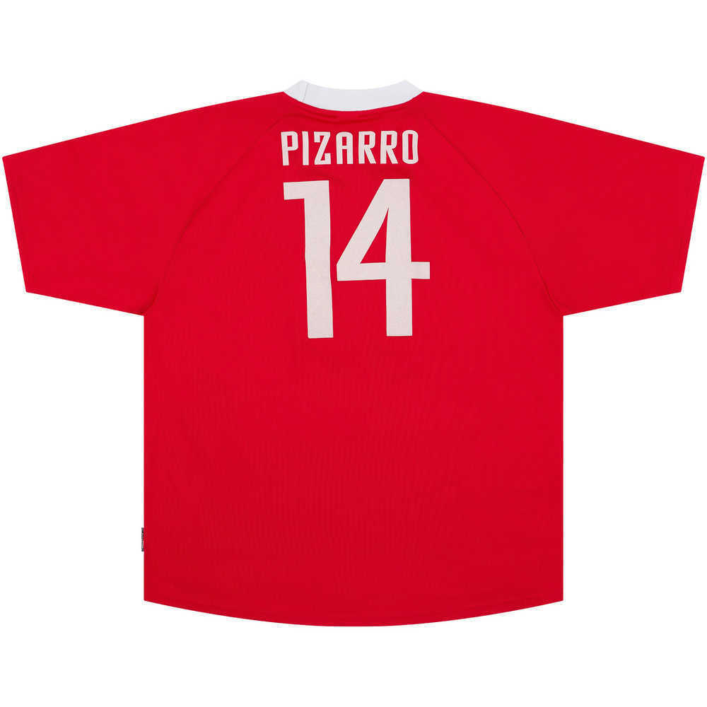 2001-02 Bayern Munich CL Shirt Pizarro #14 (Very Good) XL