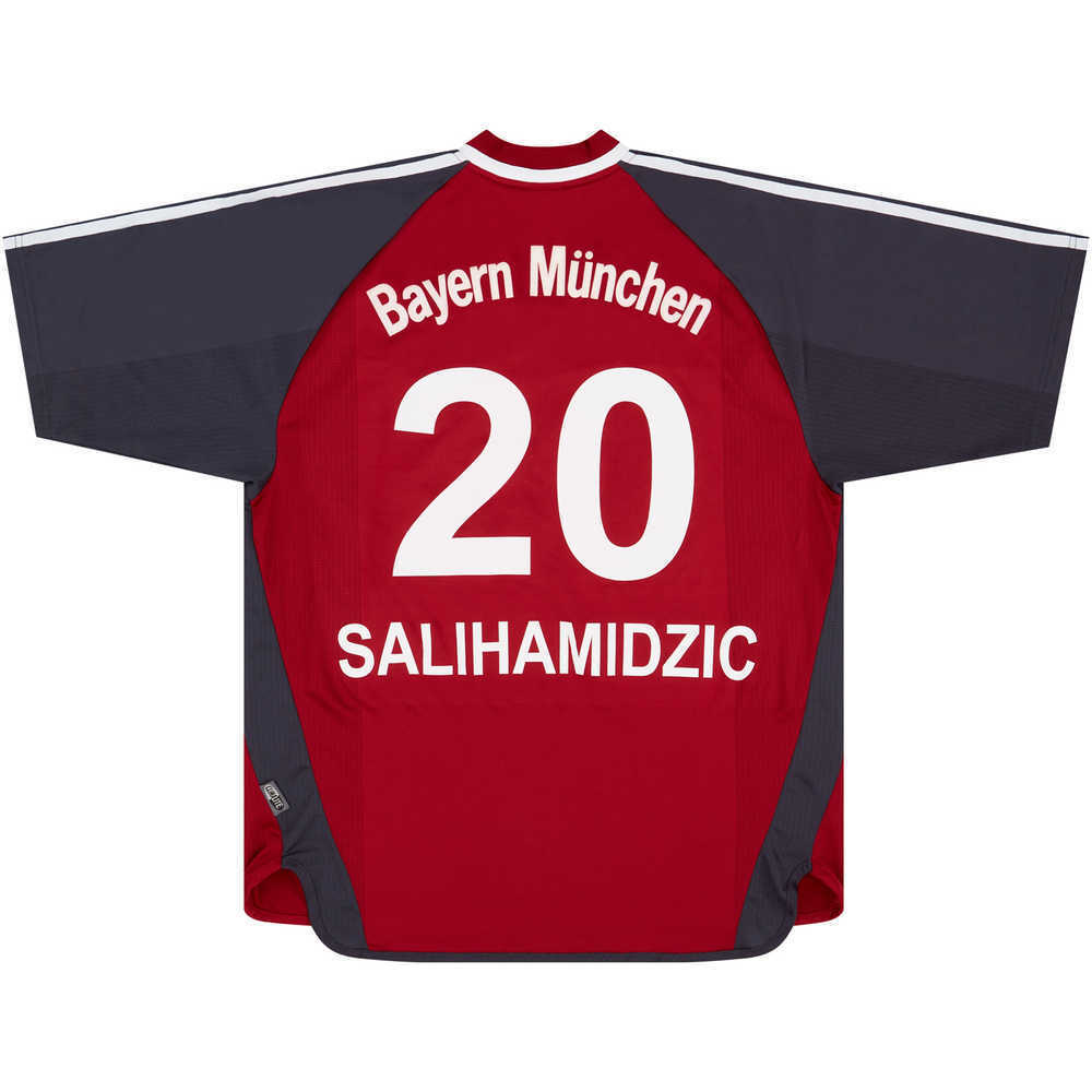 2001-02 Bayern Munich Home Shirt Salihamidzic #20 (Very Good) L