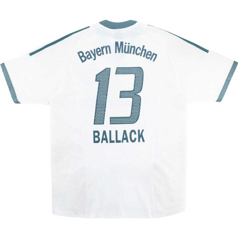 2002-03 Bayern Munich Away Shirt Ballack #13 (Very Good) M