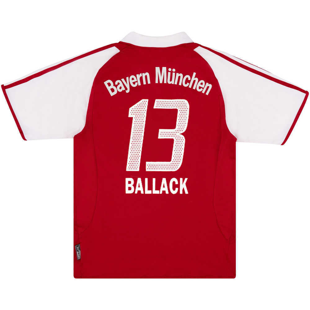 2003-04 Bayern Munich Home Shirt Ballack #13 (Very Good) XL