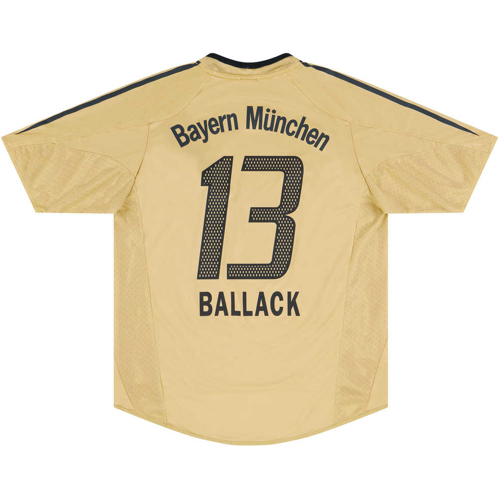 2004-05 Bayern Munich Away Shirt Ballack #13 (Excellent) M