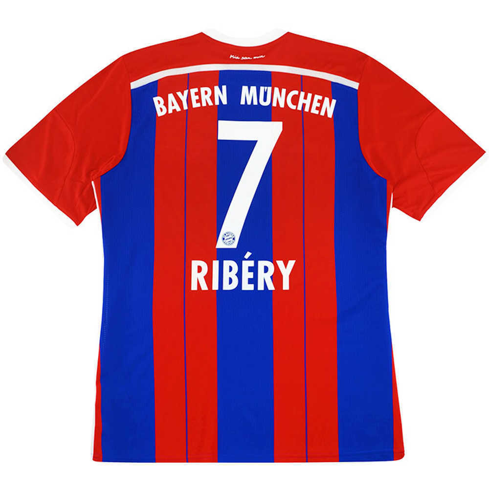 2014-15 Bayern Munich Home Shirt Ribéry #7 (Very Good) S