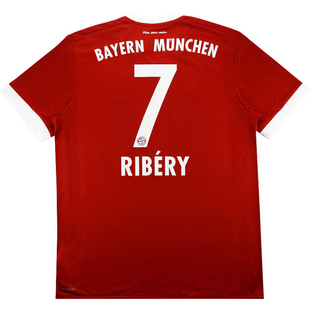 2017-18 Bayern Munich Home Shirt Ribéry #7 (Excellent) S
