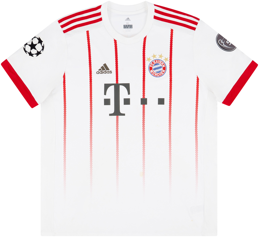 2017-18 Bayern Munich European Third Shirt Ribéry #7 (Very Good) XL-Bayern Munich Names & Numbers Legends New Products