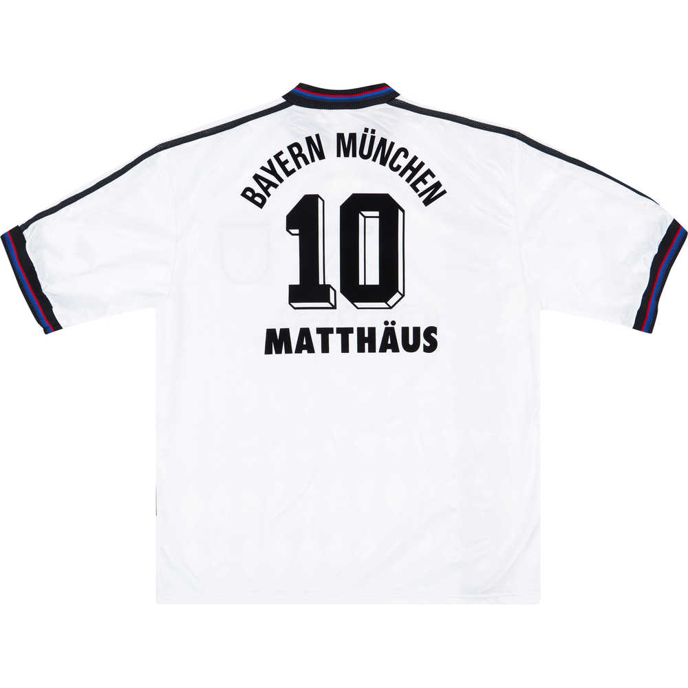 1996-98 Bayern Munich Away Shirt Matthäus #10 (Very Good) S