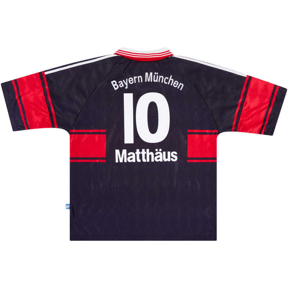 1997-99 Bayern Munich Home Shirt Matthäus #10 (Excellent) M