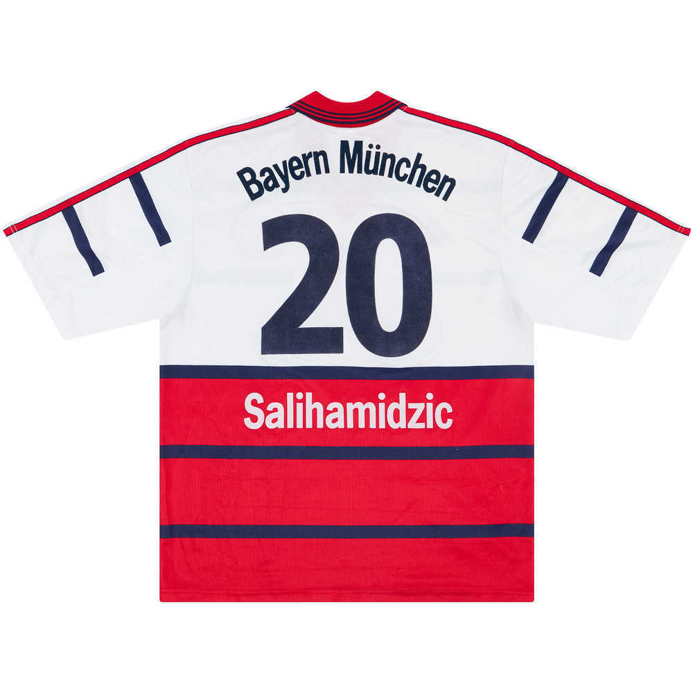 1998-00 Bayern Munich Away Shirt Salihamidzic #20 (Good) M