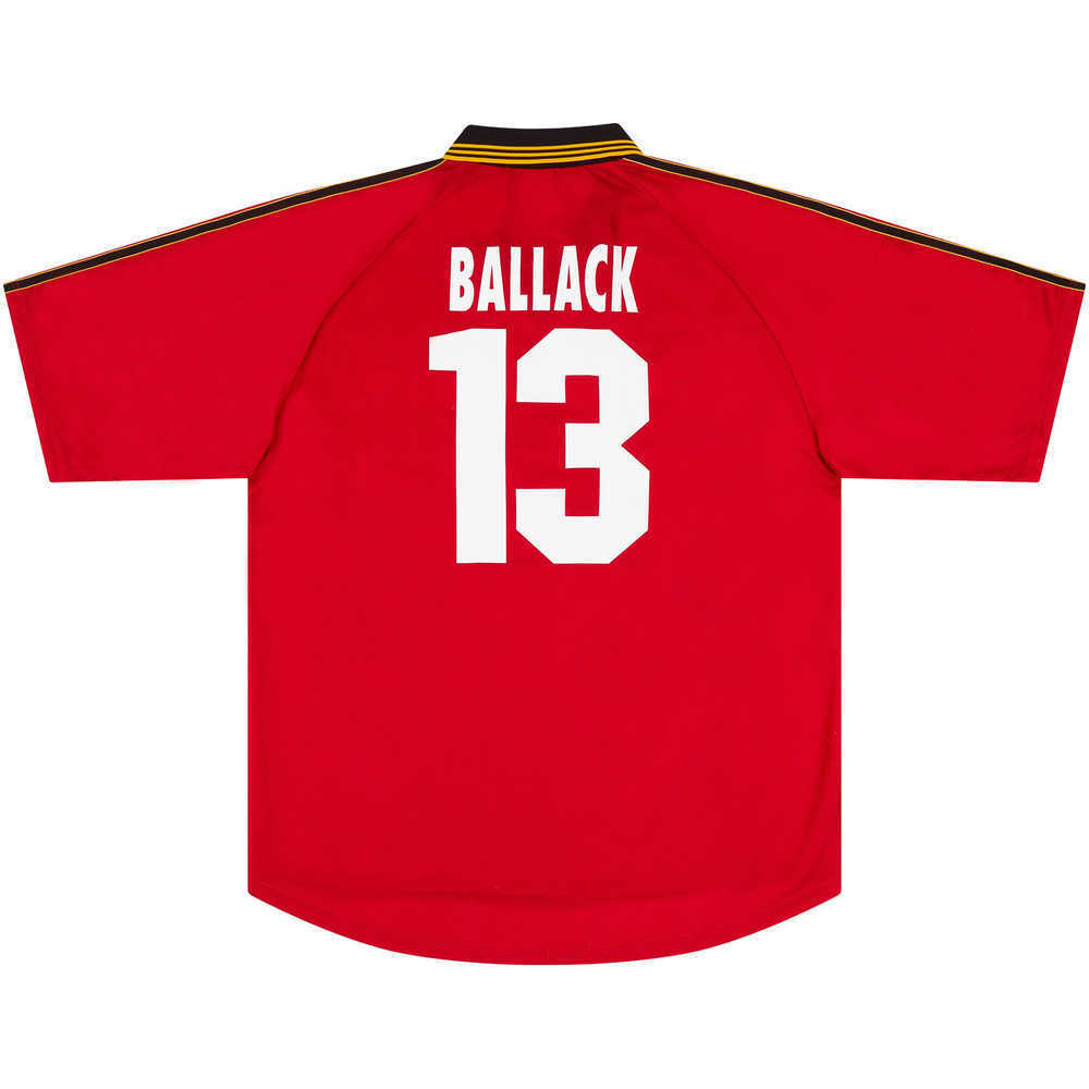 1998-00 Bayer Leverkusen Home Shirt Ballack #13 (Excellent) XL
