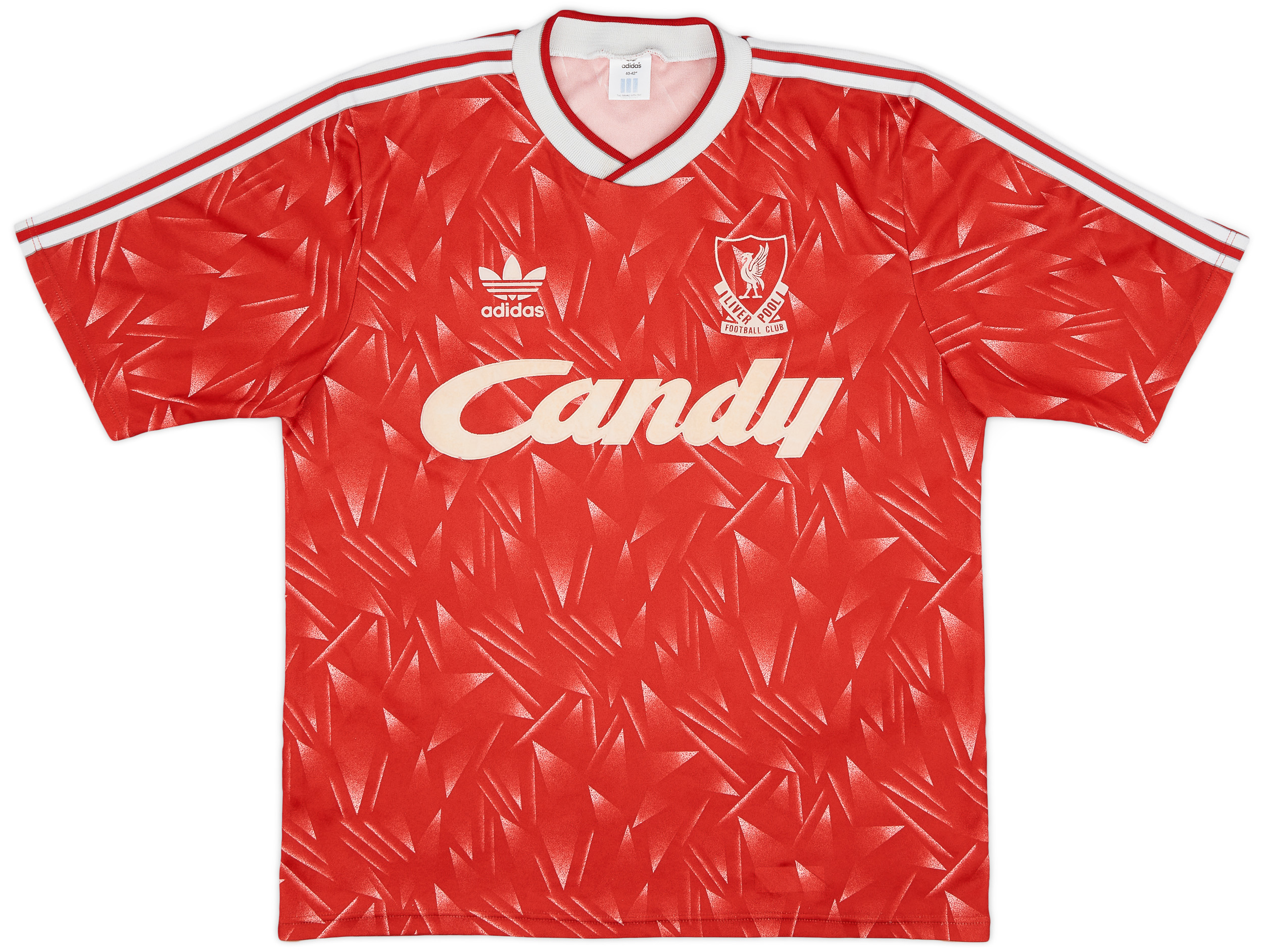 1989-91 Liverpool Home Shirt - 7/10 - (/)
