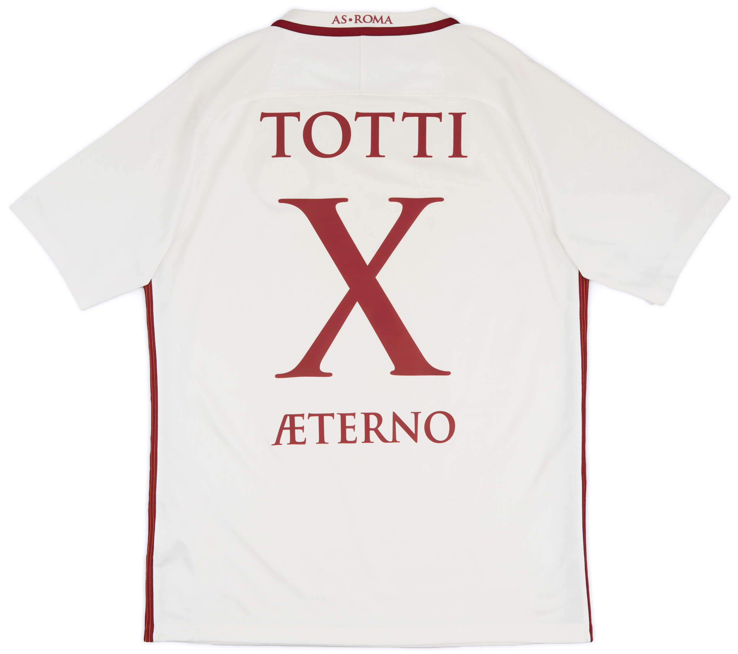 2016-17 Roma Away Shirt 'Aeterno X - Totti' - 6/10 - ()