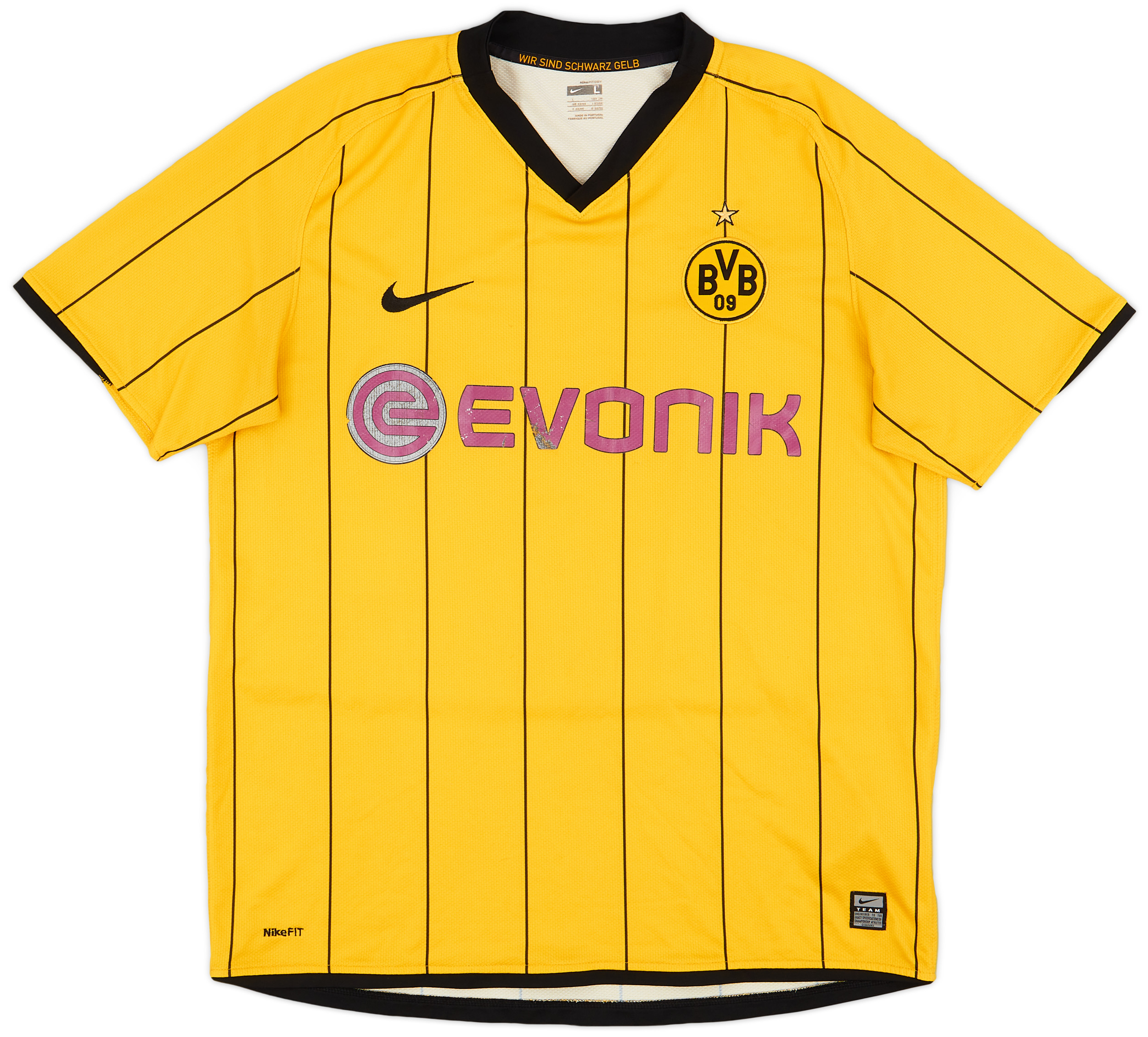 2008-09 Borussia Dortmund Home Shirt - 6/10 - ()