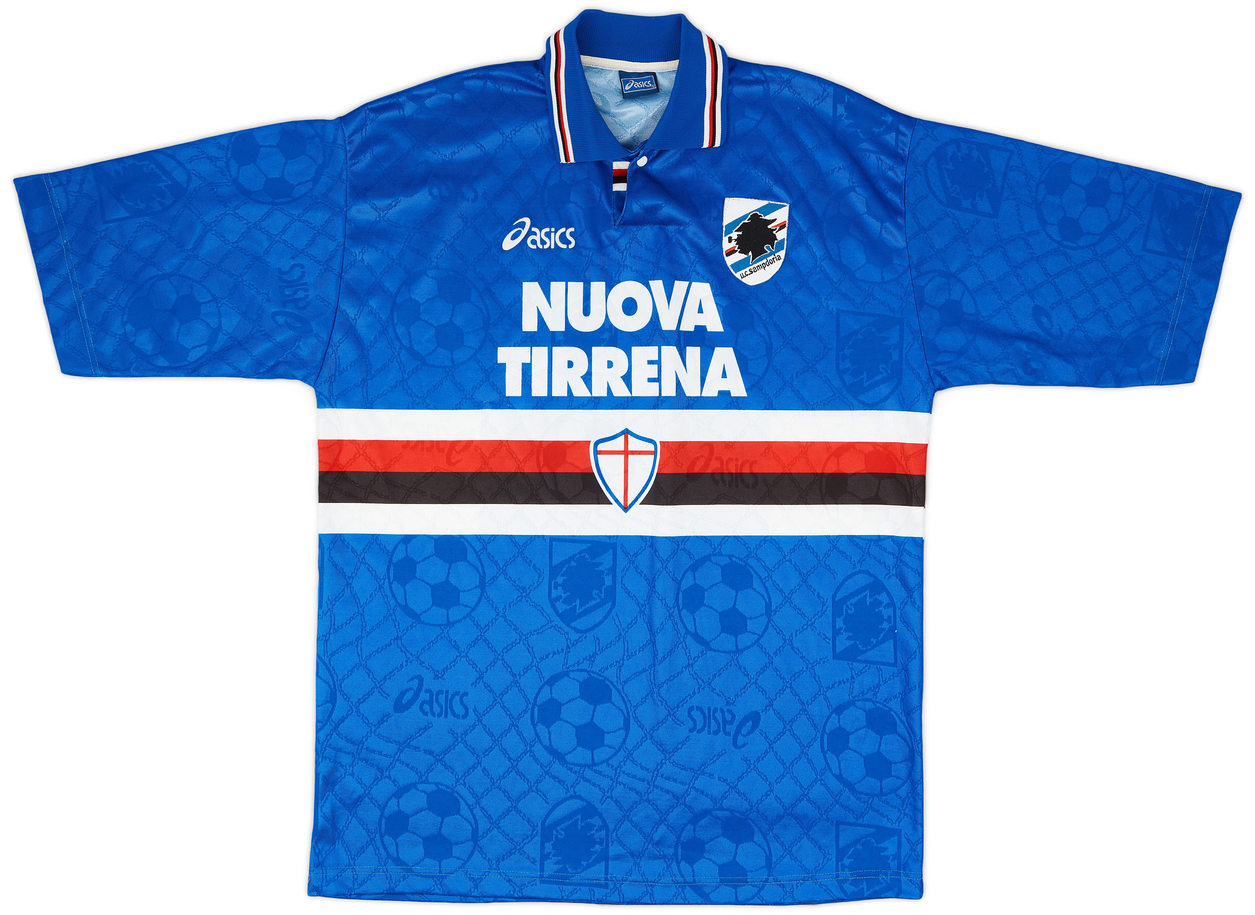 1995-96 Sampdoria Home Shirt - 9/10 - ()