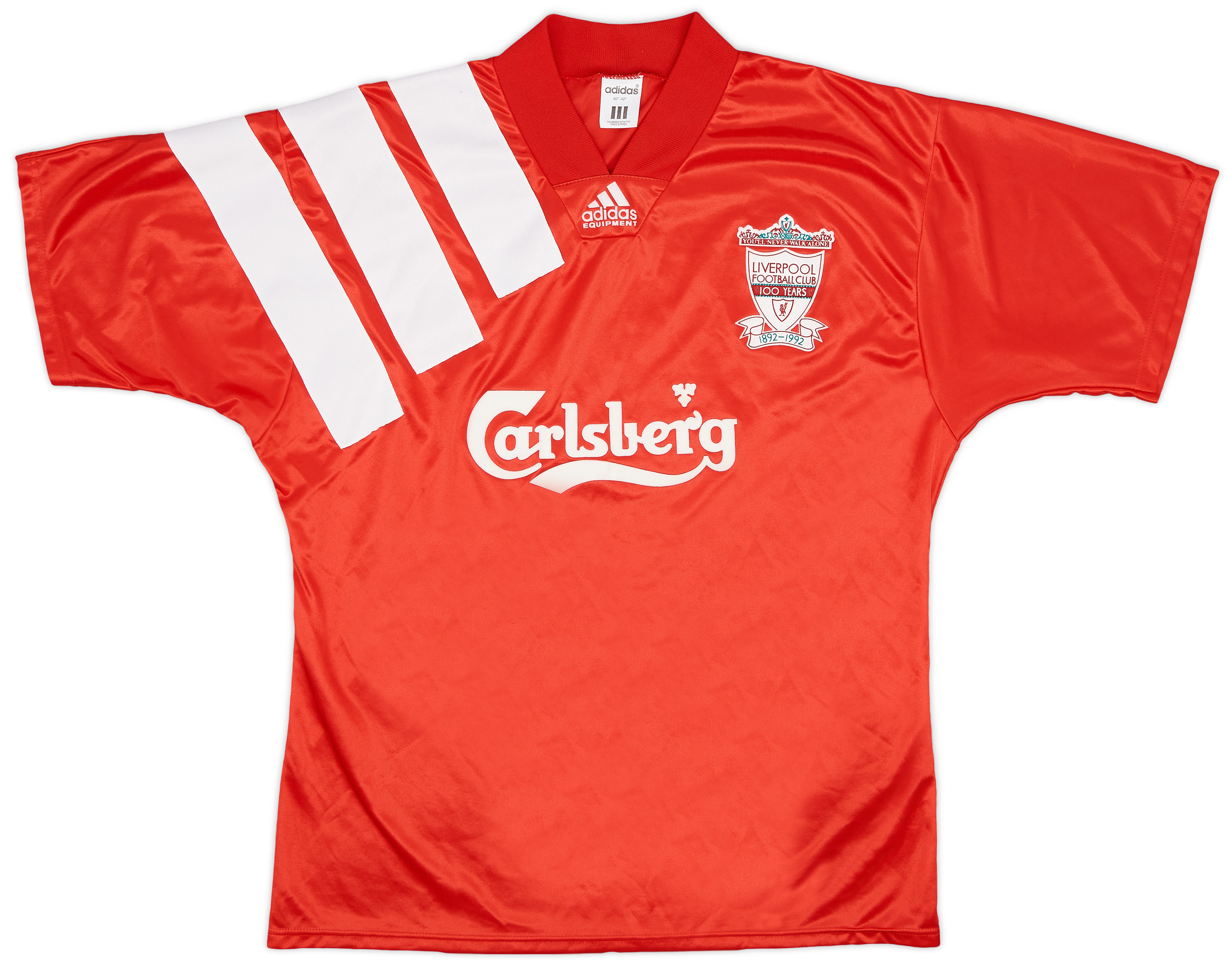 1992-93 Liverpool Centenary Home Shirt - 9/10 - (/)