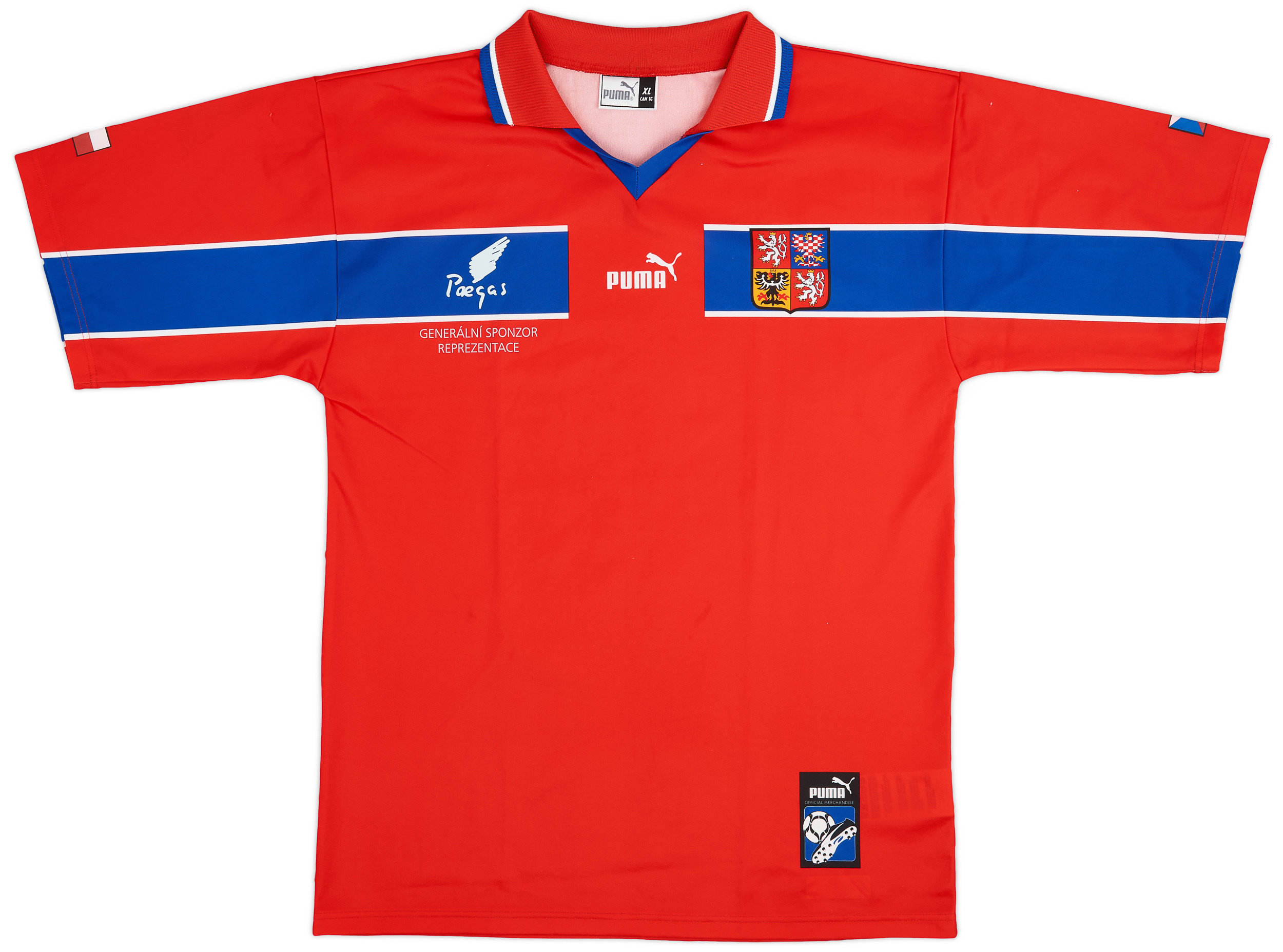 1998-00 Czech Republic Basic Home Shirt - 8/10 - ()