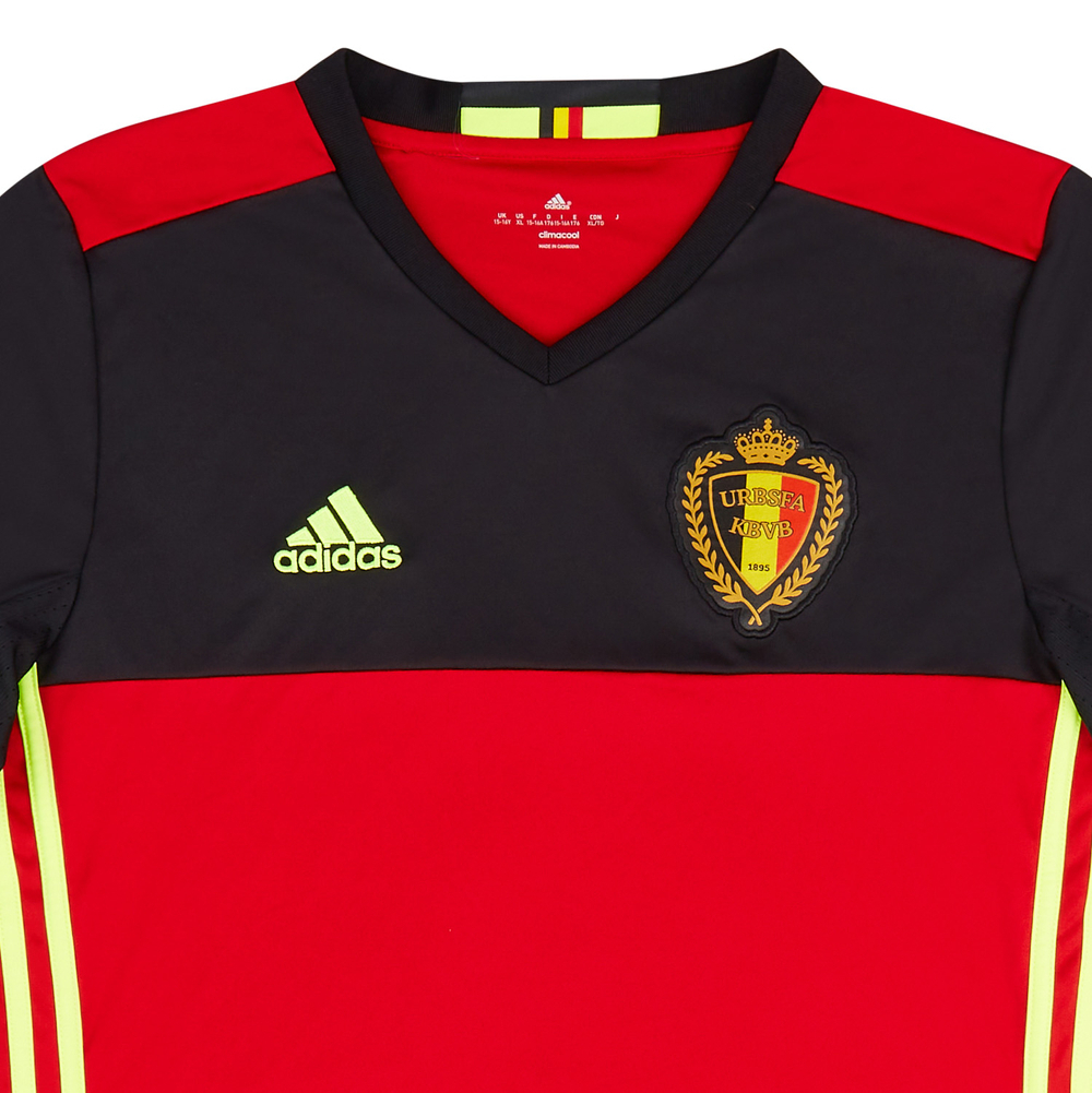 2016-17 Belgium Home Shirt (Excellent) XL.Boys-Belgium