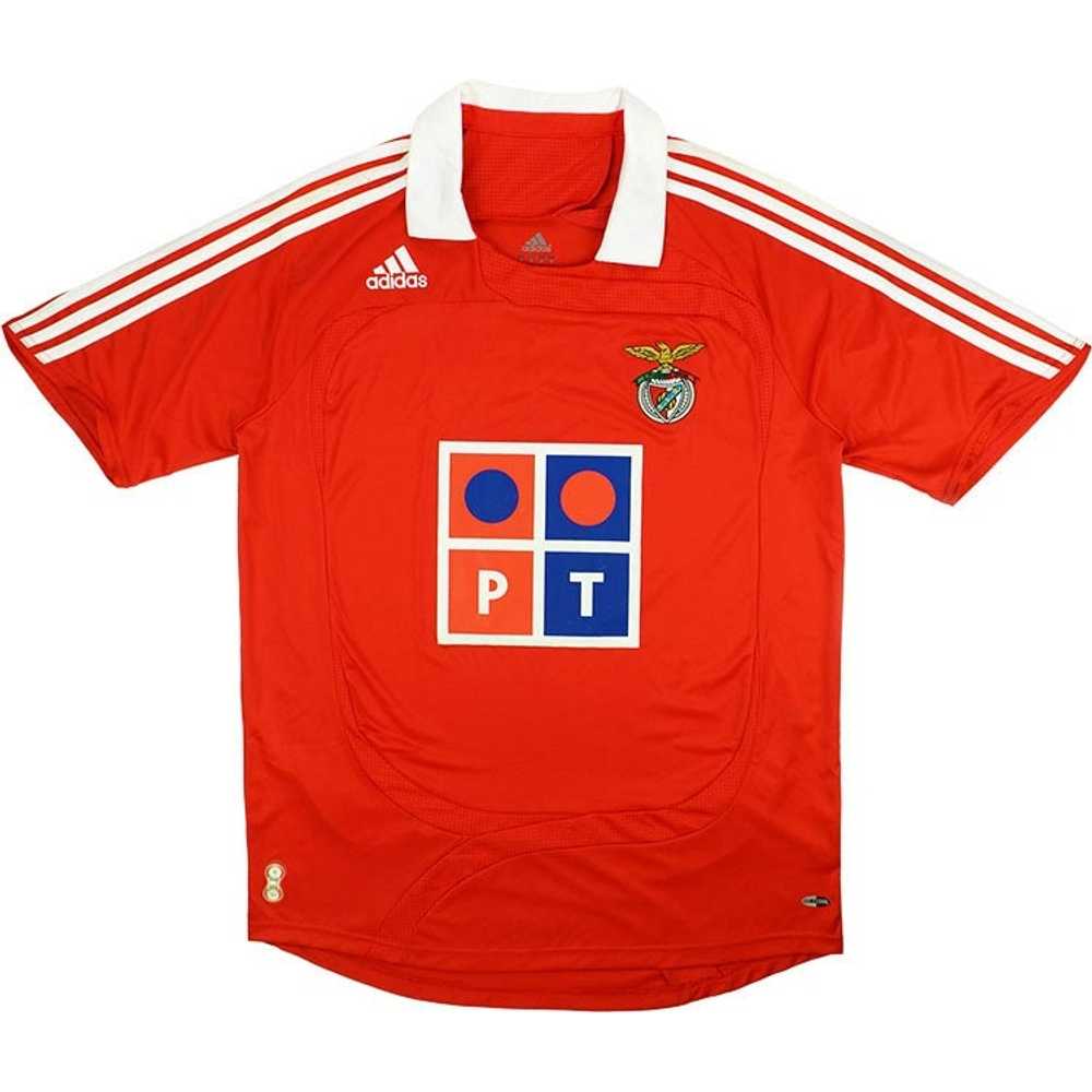 2007-08 Benfica Home Shirt (Very Good) XXL
