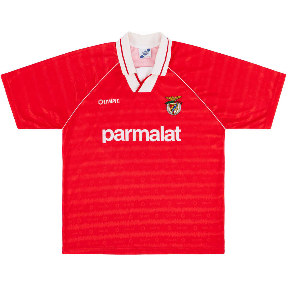 1994-95 Benfica European Home Shirt (Excellent) S