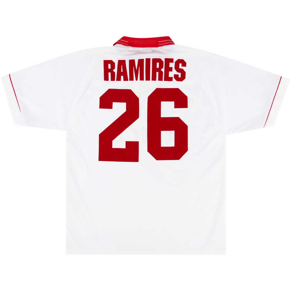 1996-97 Benfica Match Issue Cup Winners Cup Away Shirt Ramires #26 (v Fiorentina) 