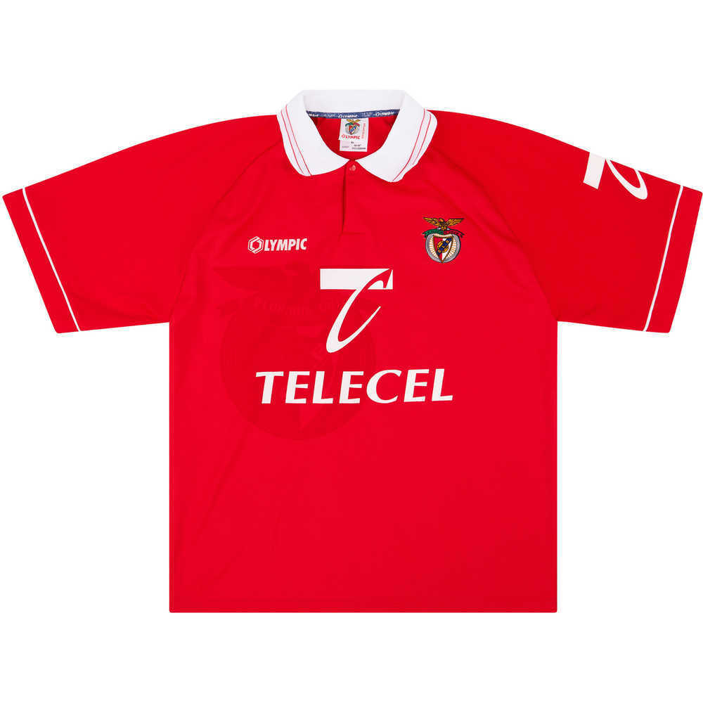 1996-97 Benfica Match Issue Home Shirt #16 (v Arsenal)