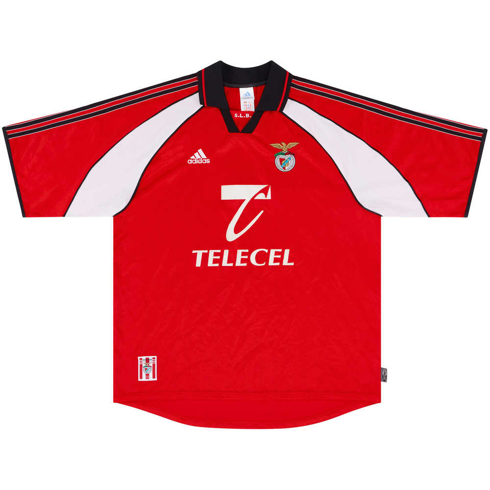 1999-00 Benfica European Home Shirt (Very Good) S