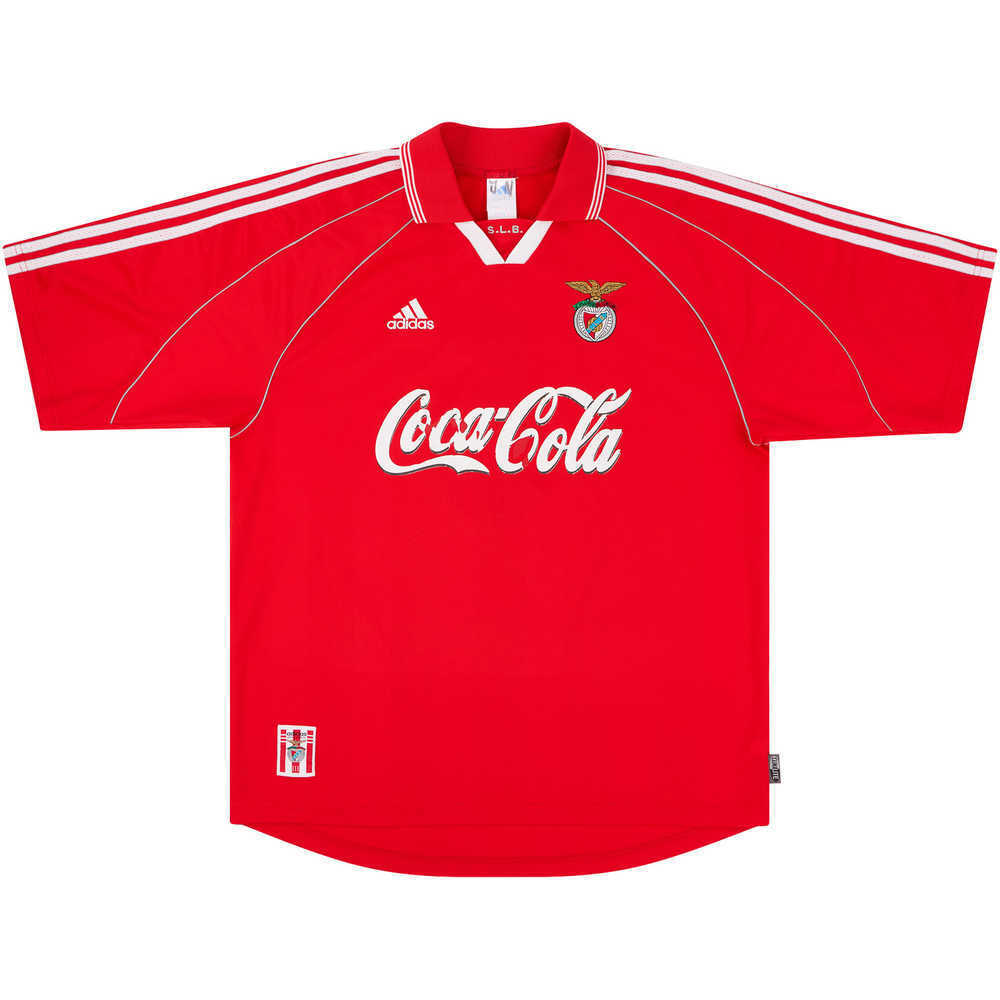 1999-00 Benfica Match Issue Home Shirt #6