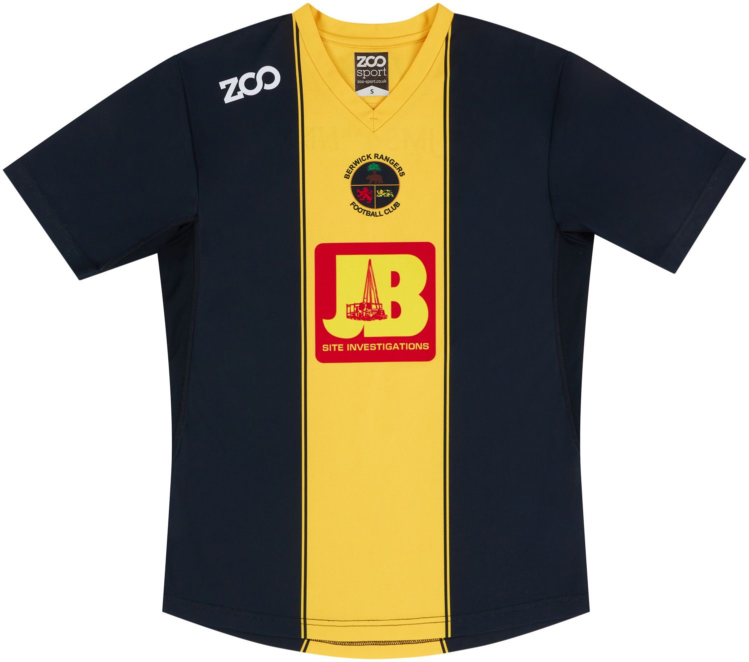 Berwick Rangers Home Football Shirt 2011 - 2013. Sponsored By JB Site ...